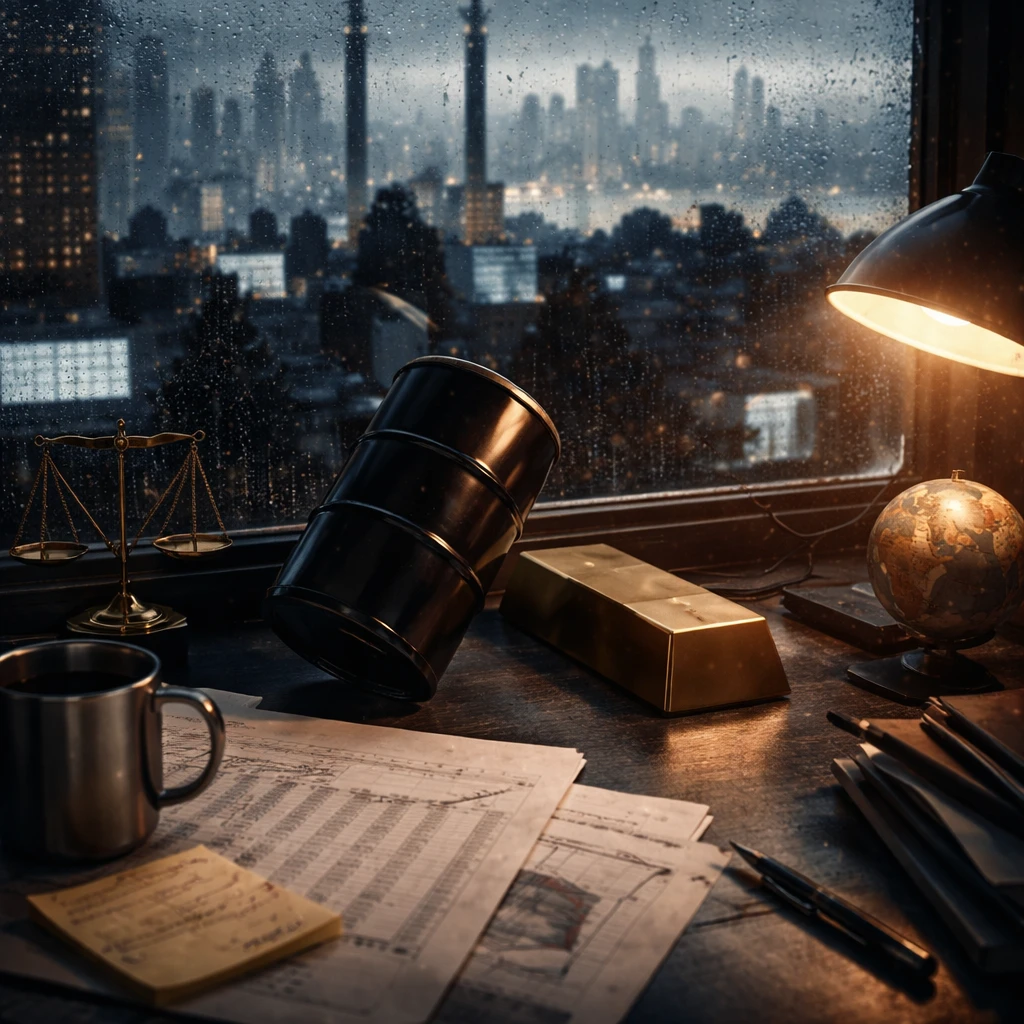 A Risk Tape With a Pulse, Stocks Grind Higher While Oil Roars and Gold Breaks