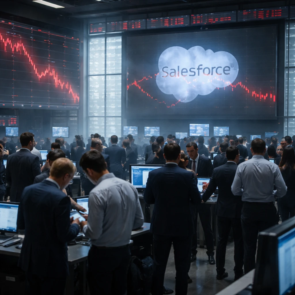 Salesforce Plunges to Become Dow's Worst Performer in 2026 as Agentforce Troubles Weigh