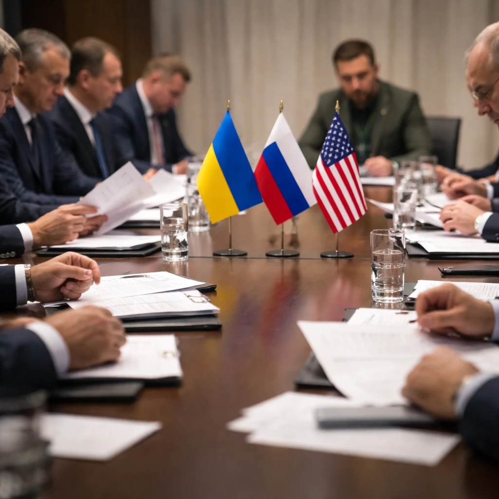 Ukraine Negotiator Signals Advance Toward a Peace Accord With Russia