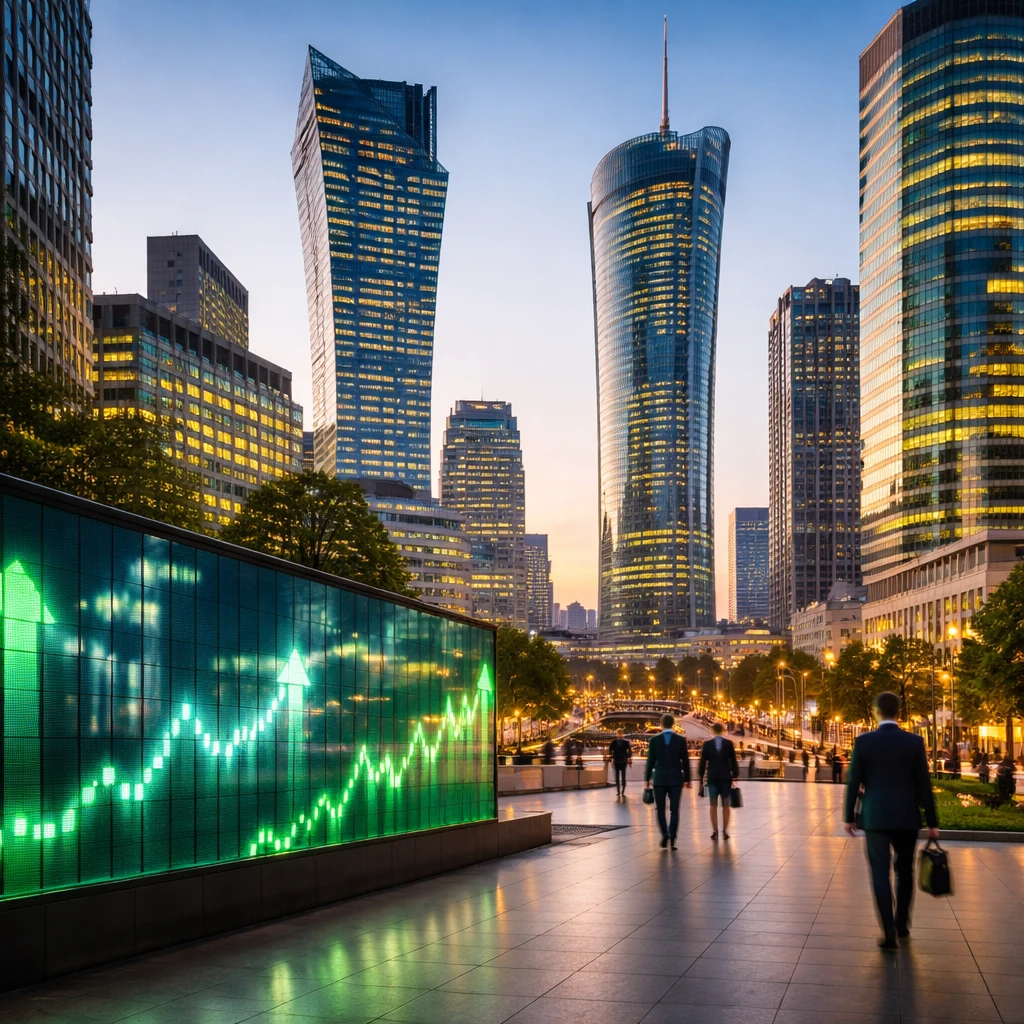 Warsaw Stocks Climb to New High as WIG30 Surges 3.50%