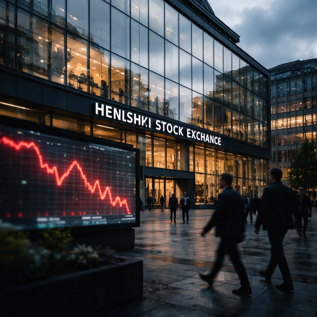 Helsinki benchmark closes lower as telecoms, tech and energy drag markets