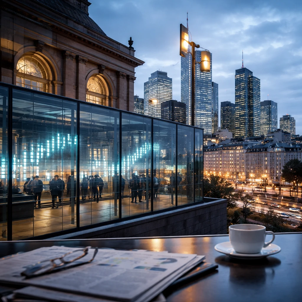 Frankfurt Ends Mixed; DAX Edges Lower as Chemicals and Tech Outperform