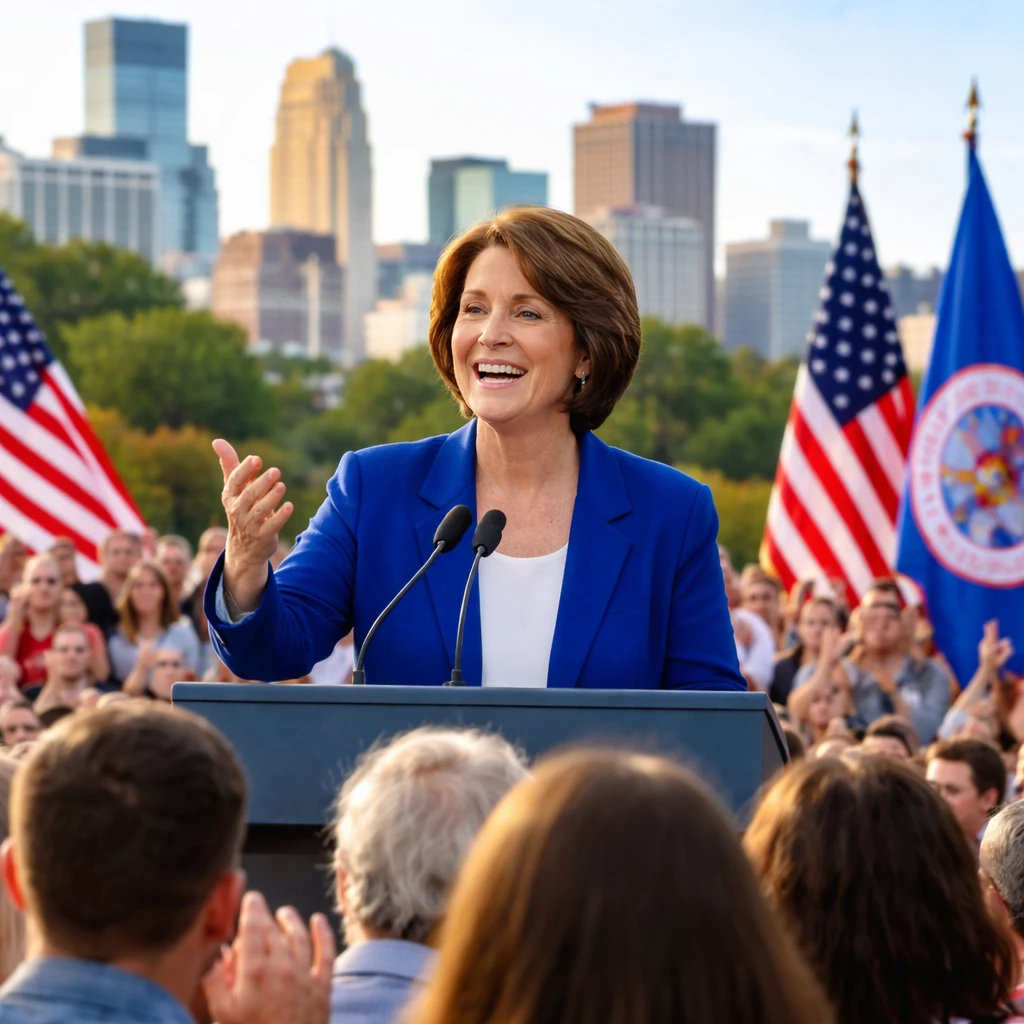 Senator Amy Klobuchar Enters Minnesota Governor Race Amid State Political Shifts