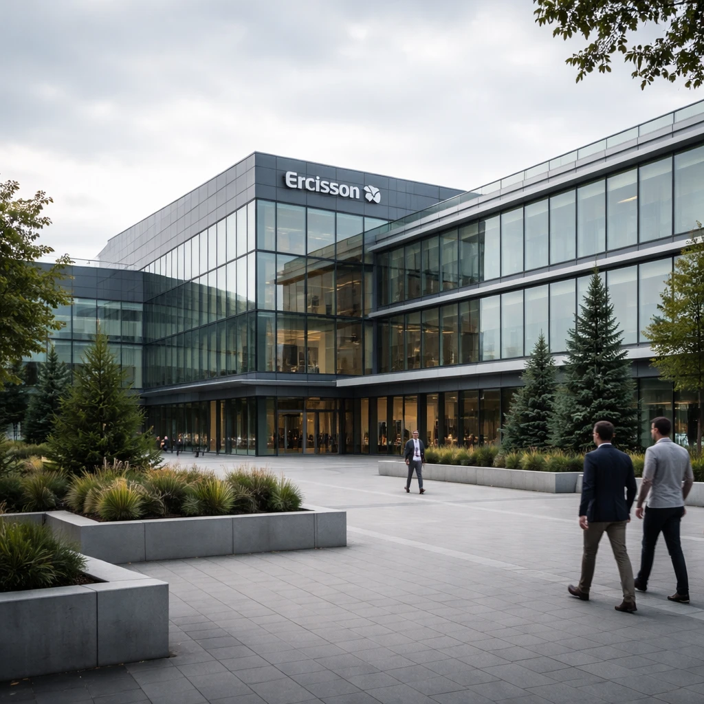 Ericsson posts stronger-than-expected margins as sales slip on lower patent income