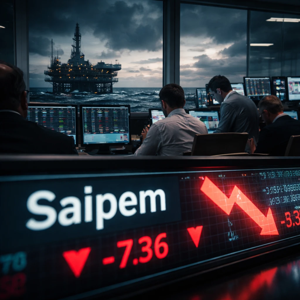 Saipem shares plunge after 2026 EBITDA guidance cut, Gulf security costs bite
