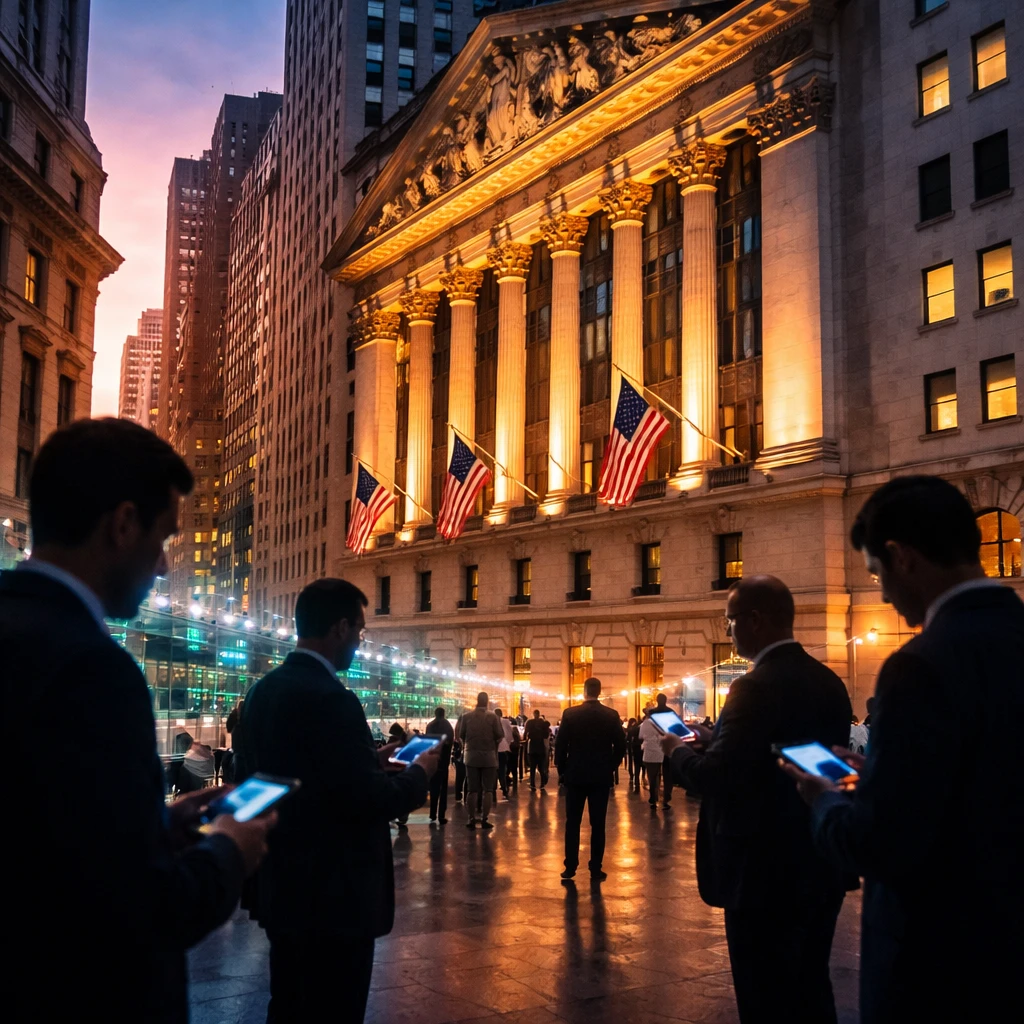 Dow Hits Record High as Tech, Financials and Industrials Drive Gains