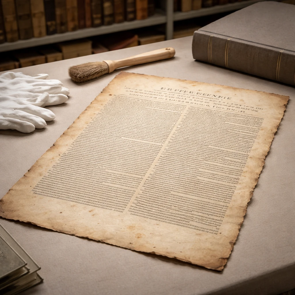 Vanishingly Rare Exeter-printed Declaration of Independence Located in British Archives