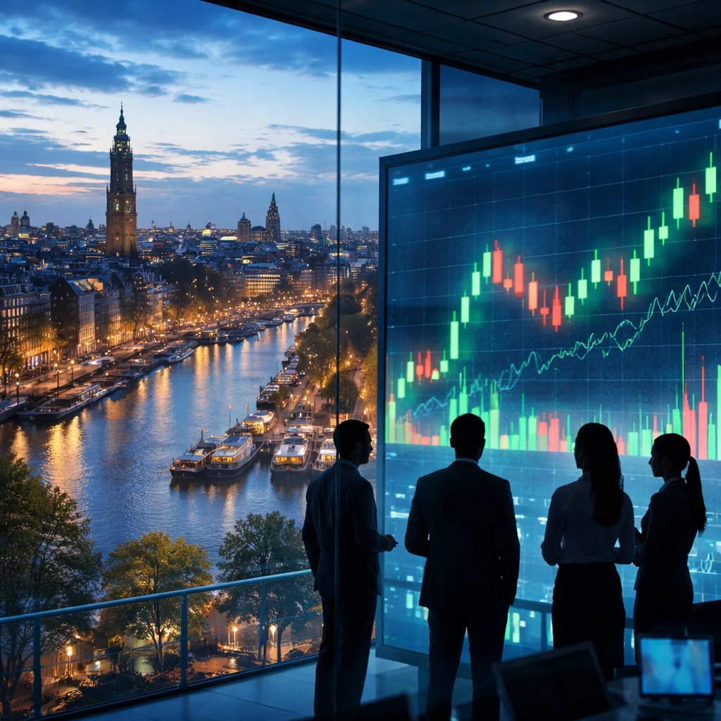 AEX Edges Higher as Tech, Consumer Services and Real Estate Lead Gains