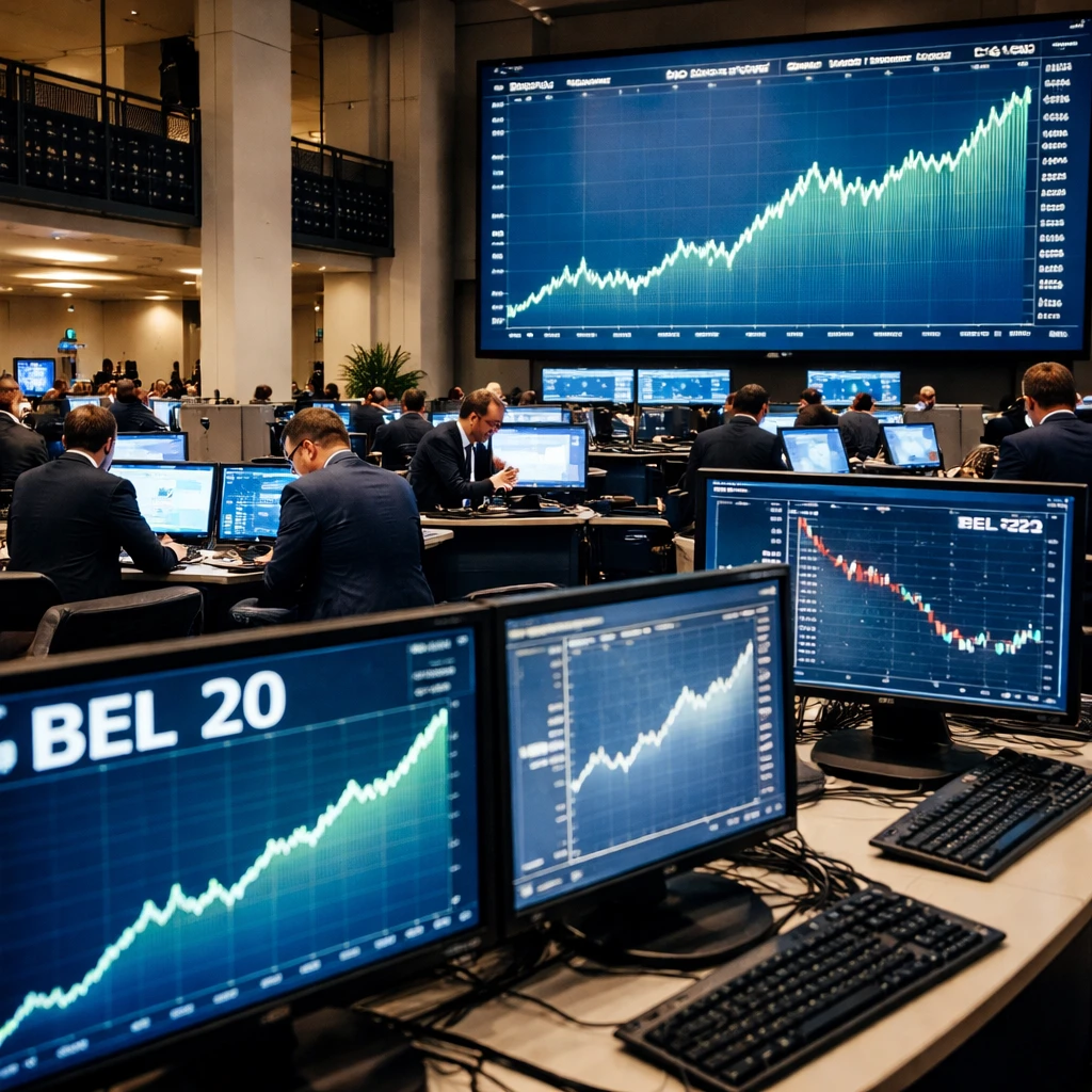 Belgian equities close higher as tech, financials and industrials lead gains
