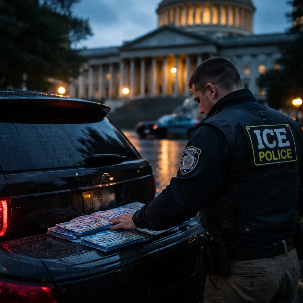 Justice Department Sues Four States Over Denial of Confidential ICE License Plates