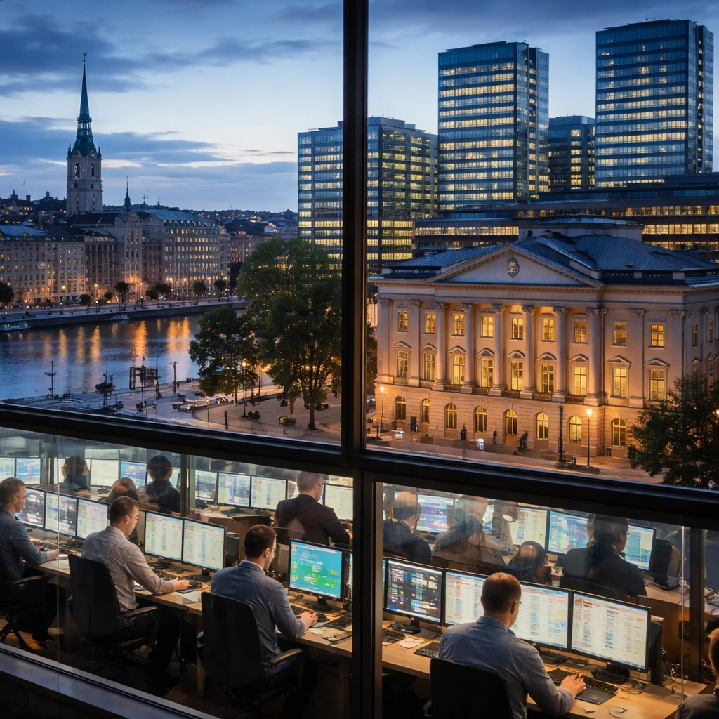 Swedish equities slip at close as telecoms, healthcare and materials weigh on index