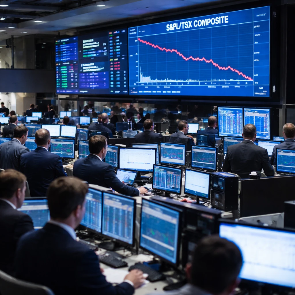 Toronto market slips as Materials, Industrials and Telecoms drag S&P/TSX to one-month low