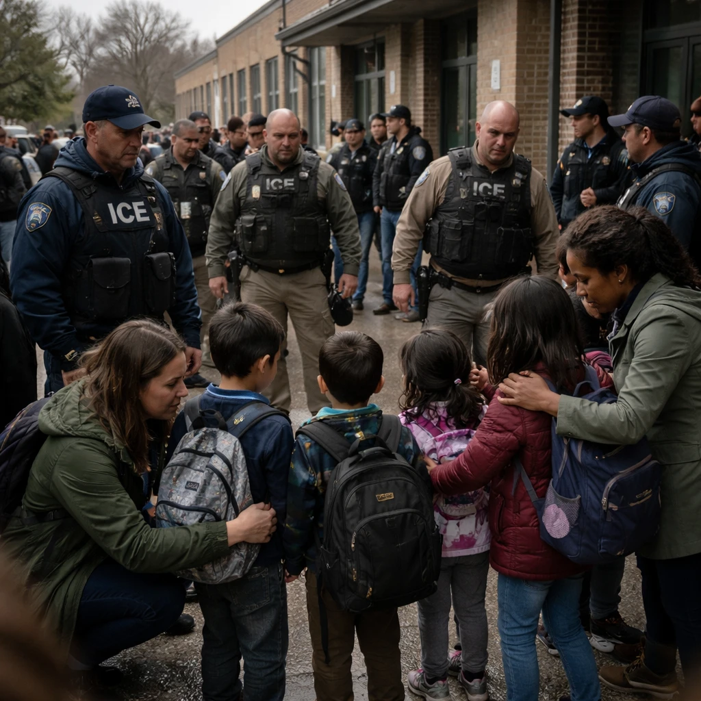 Minnesota School District Reports Detention of Young Children by ICE Amid Immigration Enforcement