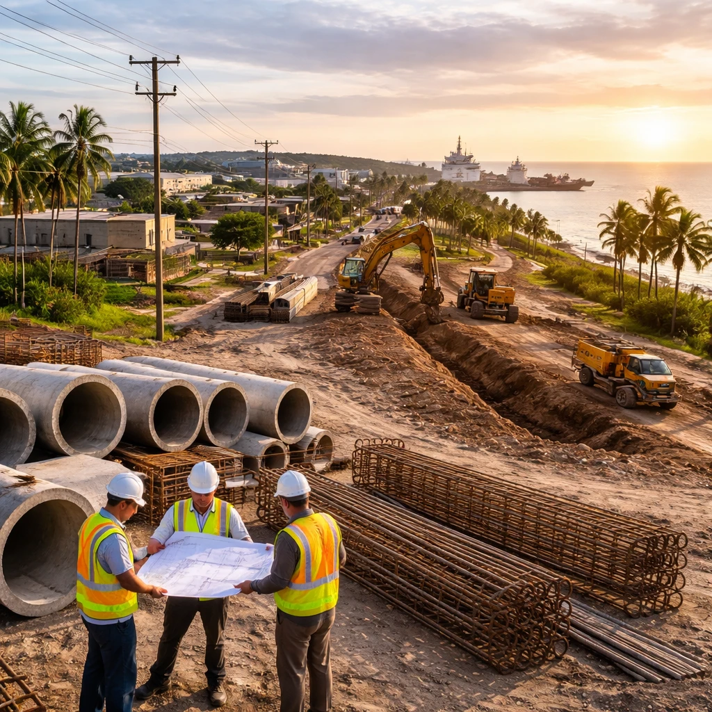 Tutor Perini Wins $651.8M NAVFAC Pacific Contract to Strengthen Guam’s Power Infrastructure