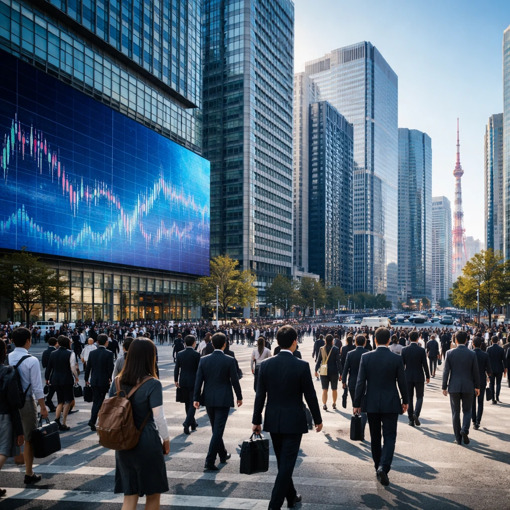 Japan Maintains Moderate Economic Outlook Amid Trade and Political Risks