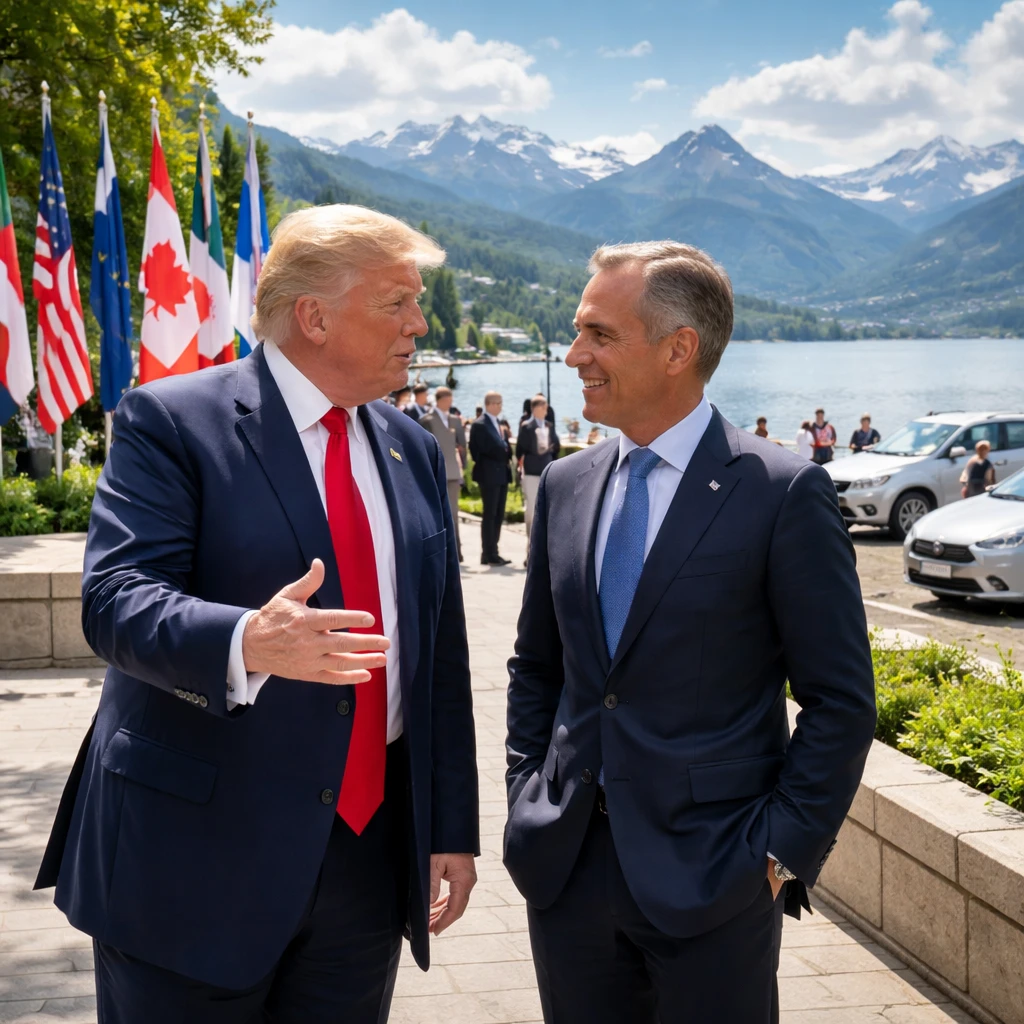 Trump Signals Support for Canada’s Quota-Based Deal on Chinese Electric Vehicles, Carney Says