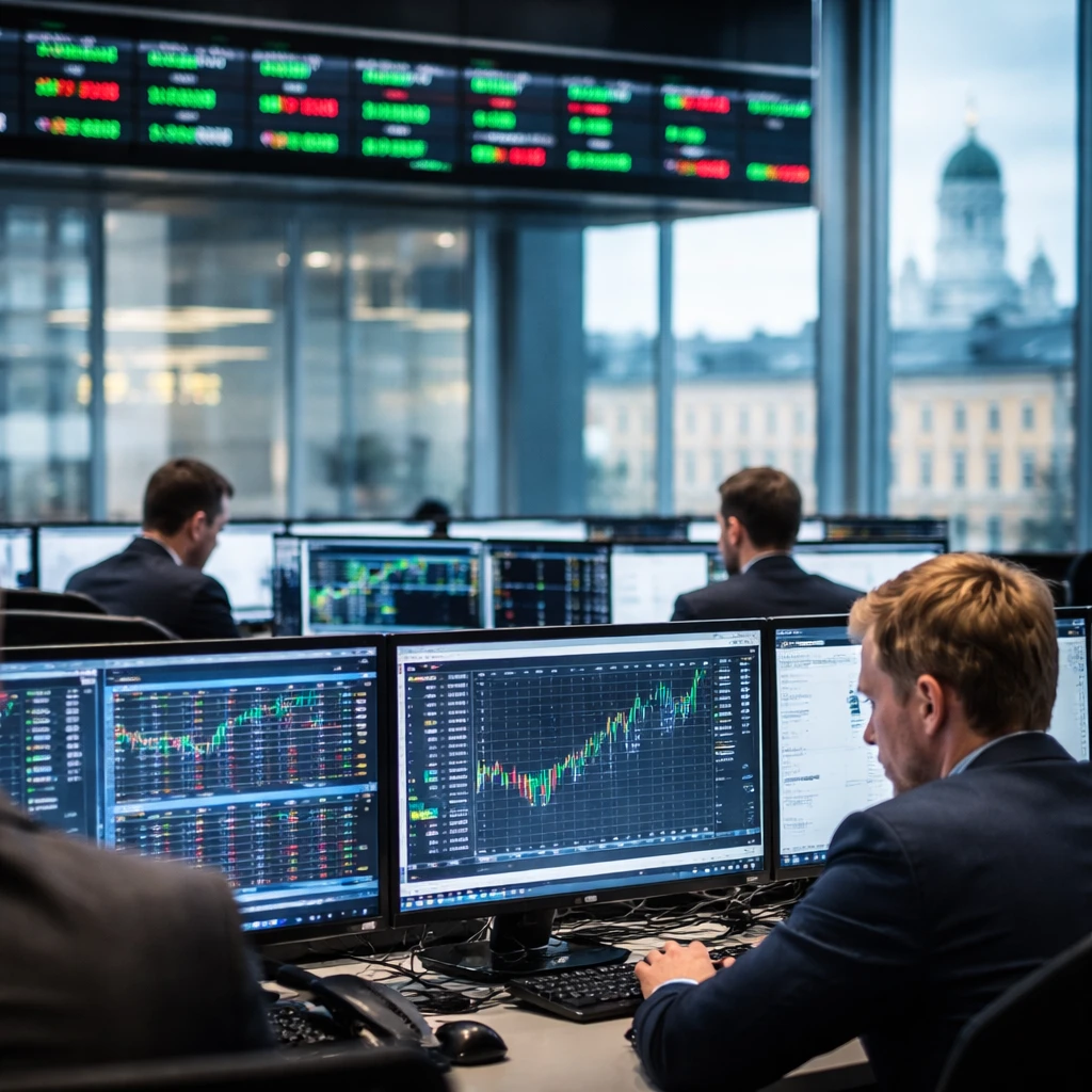 Helsinki Stocks Edge Higher as Utilities, Consumer Services and Oil & Gas Lead Gains