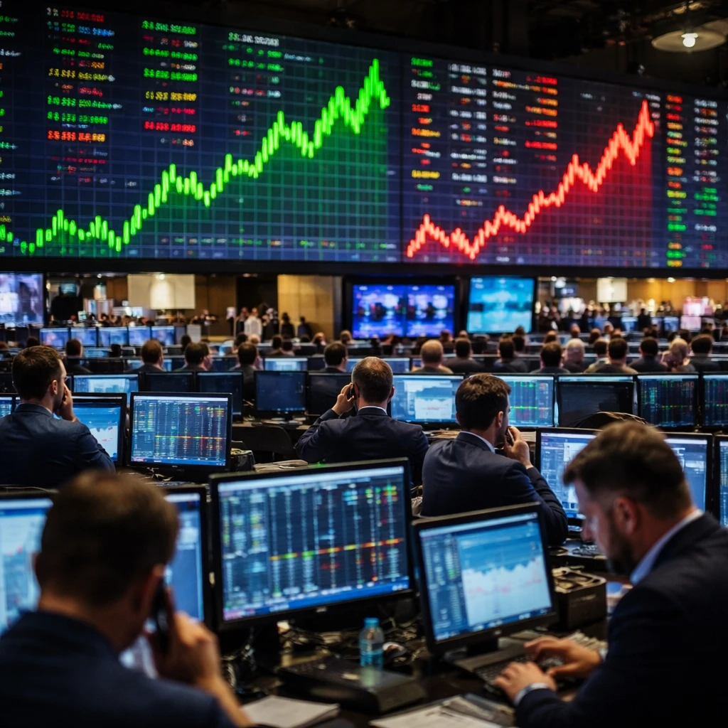 Palantir, Rivian Lead Wide Swings Among Market-Cap Movers on Thursday