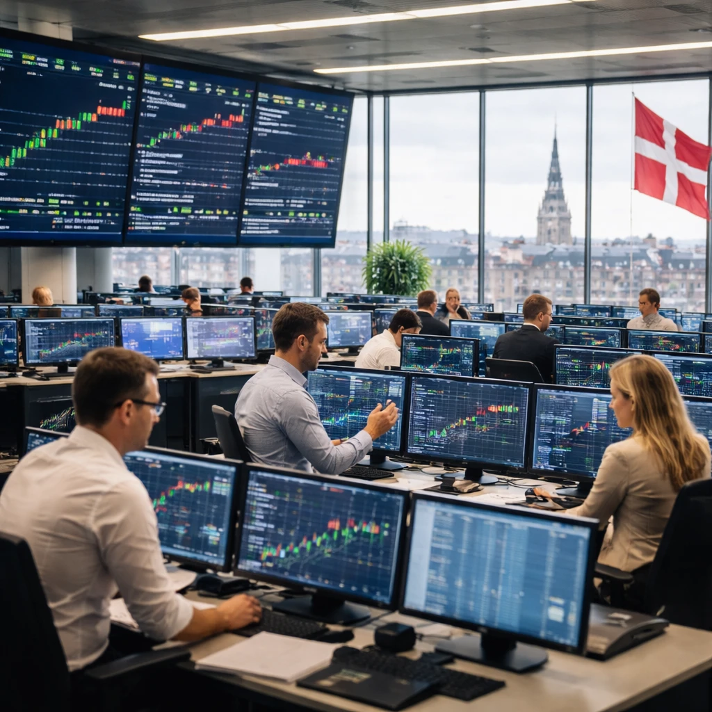 Copenhagen stocks slip as healthcare, real estate and consumer services drag index down
