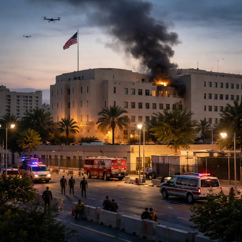 CIA Station at U.S. Embassy in Riyadh Struck by Suspected Iranian Drone