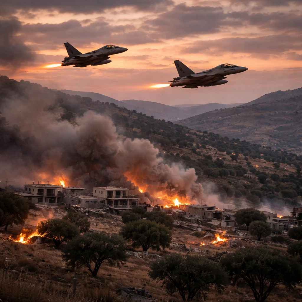 Israeli Airstrikes Hit Southern Lebanon as US Voices Concern