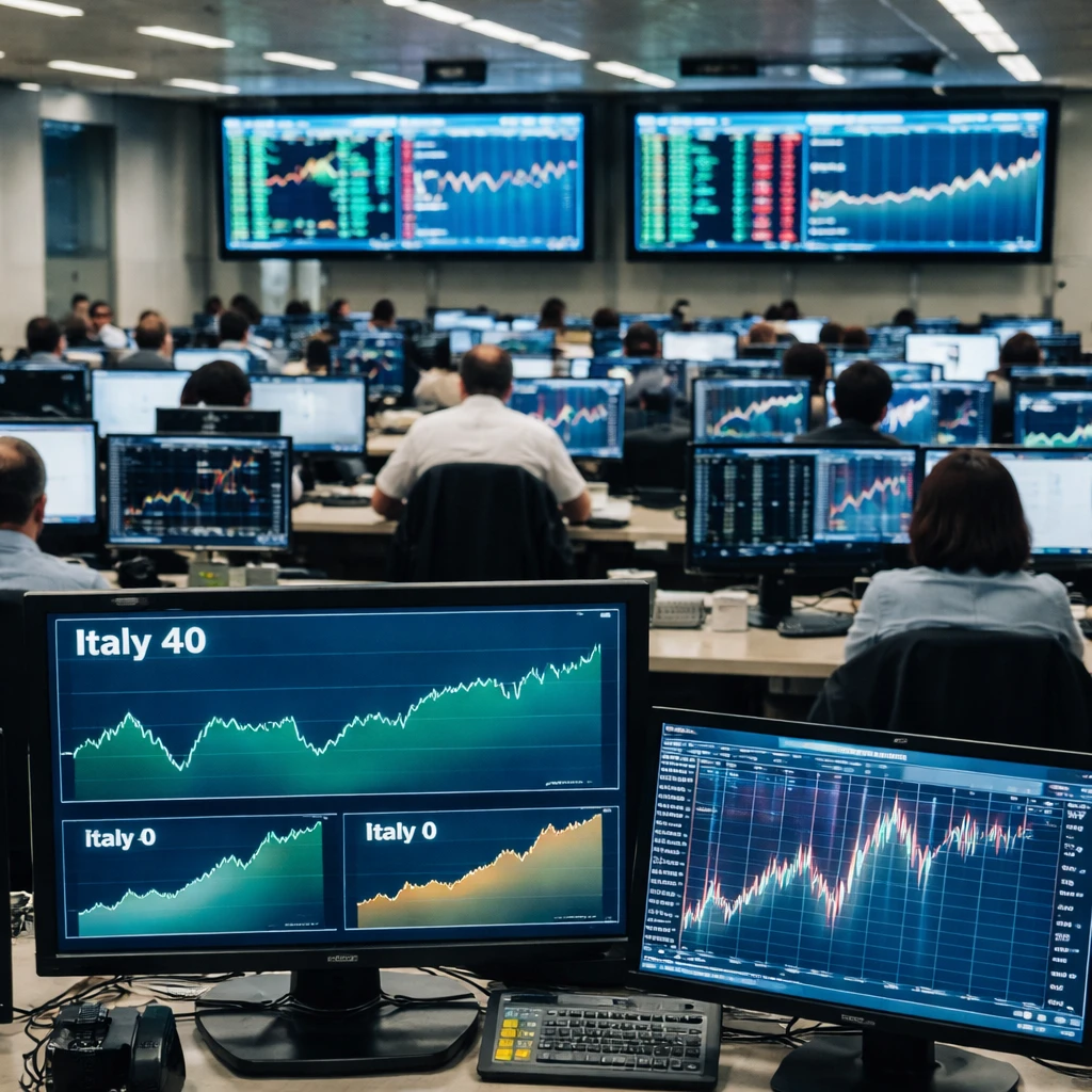 Milan Stocks Tick Higher as Industrials, Utilities and Chemicals Lead Gains