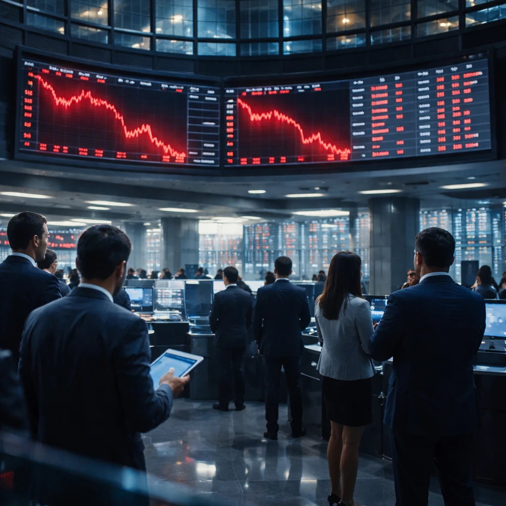 Mexico Stocks Slide; S&P/BMV IPC Falls Nearly 3% to One-Month Low