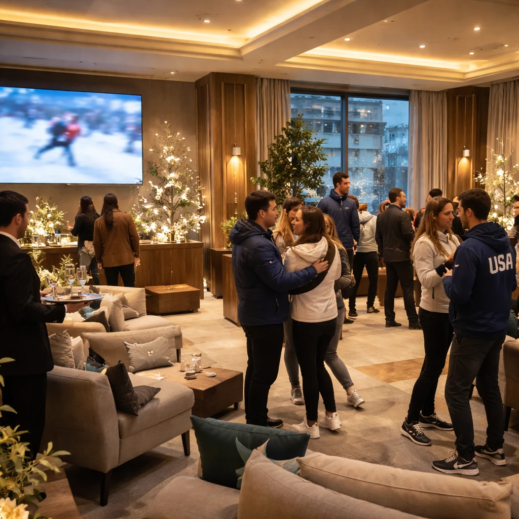 U.S. Olympic hospitality site renamed 'Winter House' after protests over ICE shootings