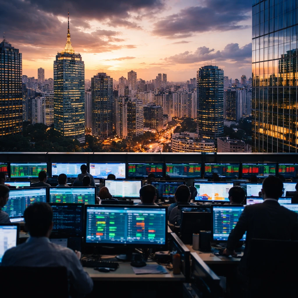 Bovespa Edges Up as Utilities and Telecoms Lead Modest Gains