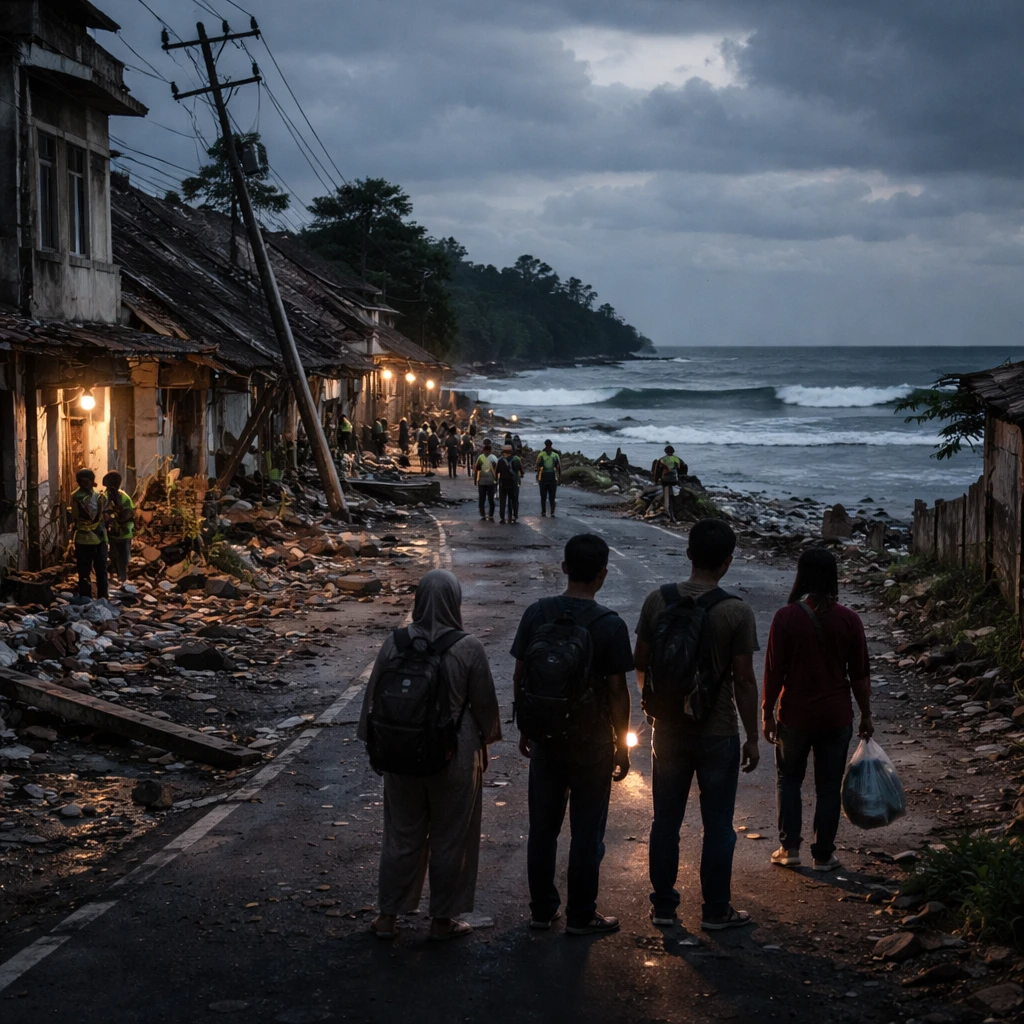 7.4-Magnitude Quake Strikes Northern Molucca Sea, Causes Damage and Tsunami Waves