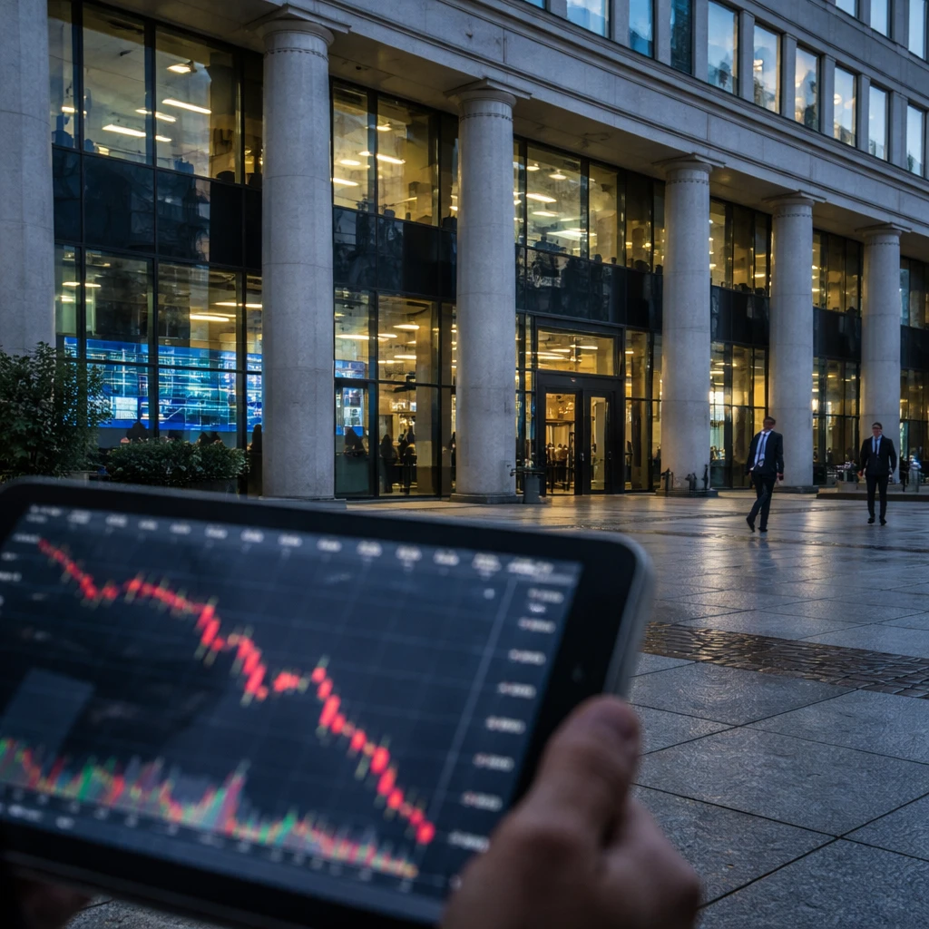 Warsaw benchmark edges lower as basic materials, media and banks weigh on market