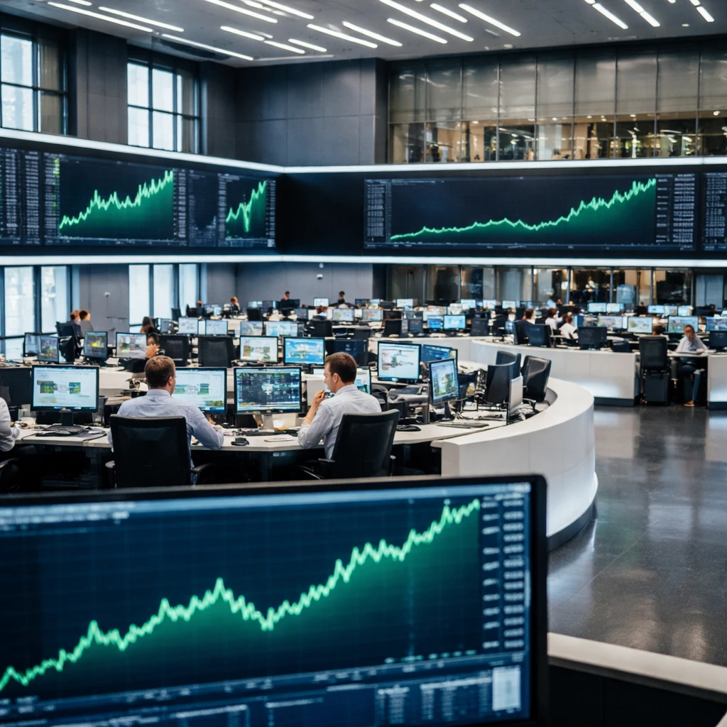 Frankfurt Closes Higher as Tech, Software and Media Stocks Lead Gains