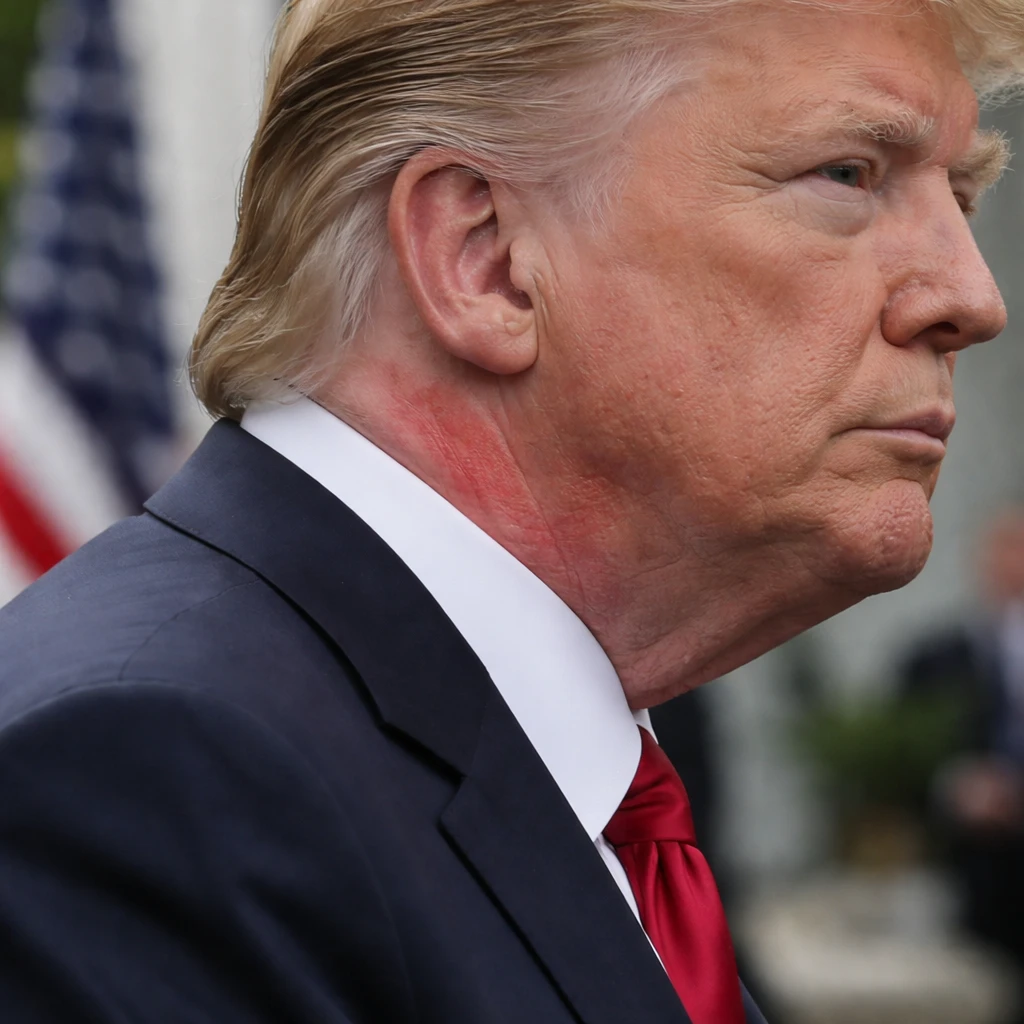 White House physician says president is using prescribed preventative skin cream