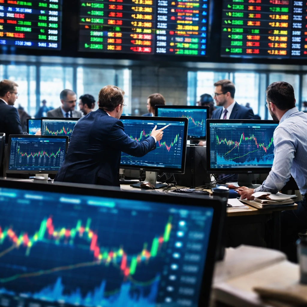 Broad Market Swings: Facebook Leads Gains While Microsoft Slides in Active Thursday Session