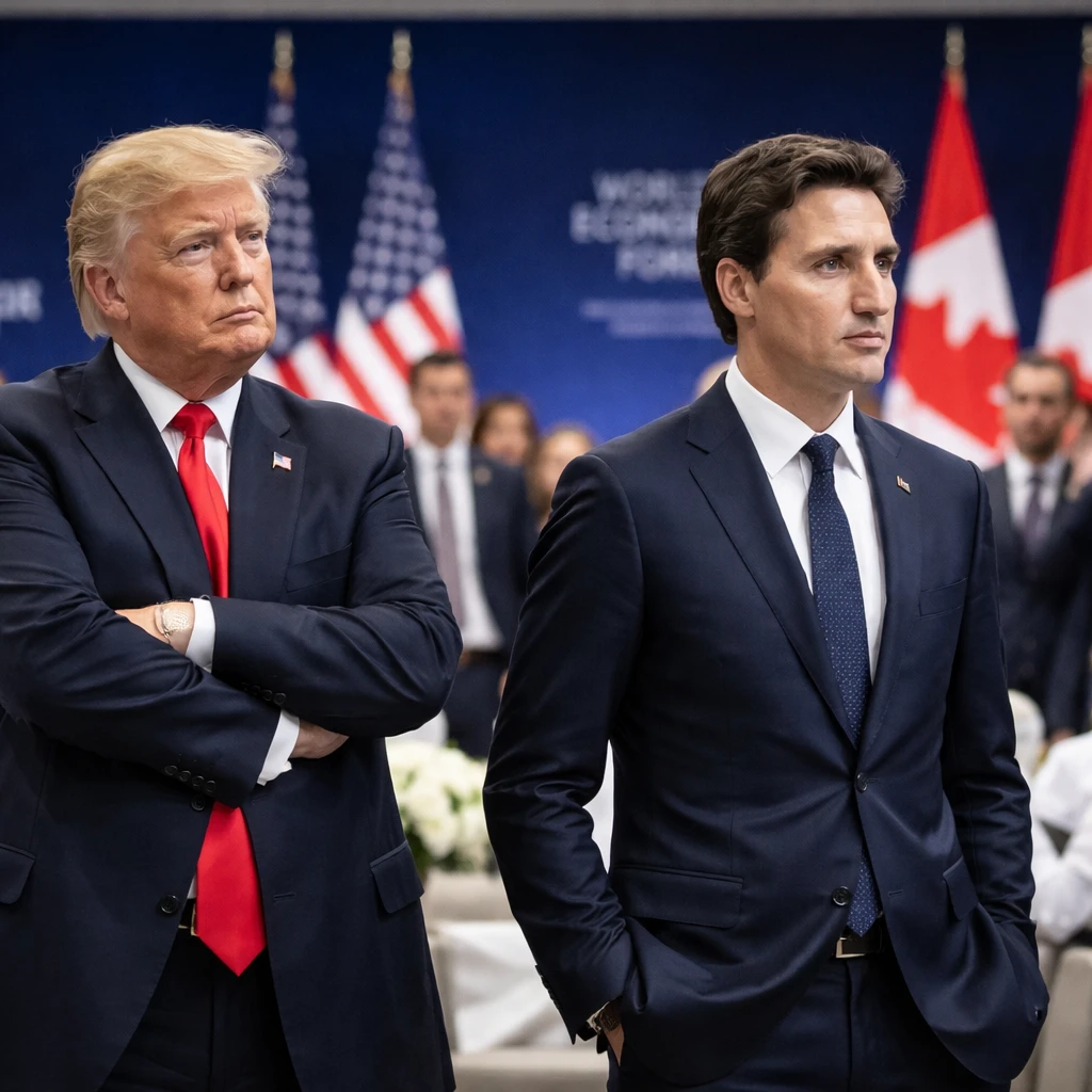 U.S.-Canada Relations Strain as Trump Revokes Canada's Role in 'Board of Peace' Post-Davos Clash