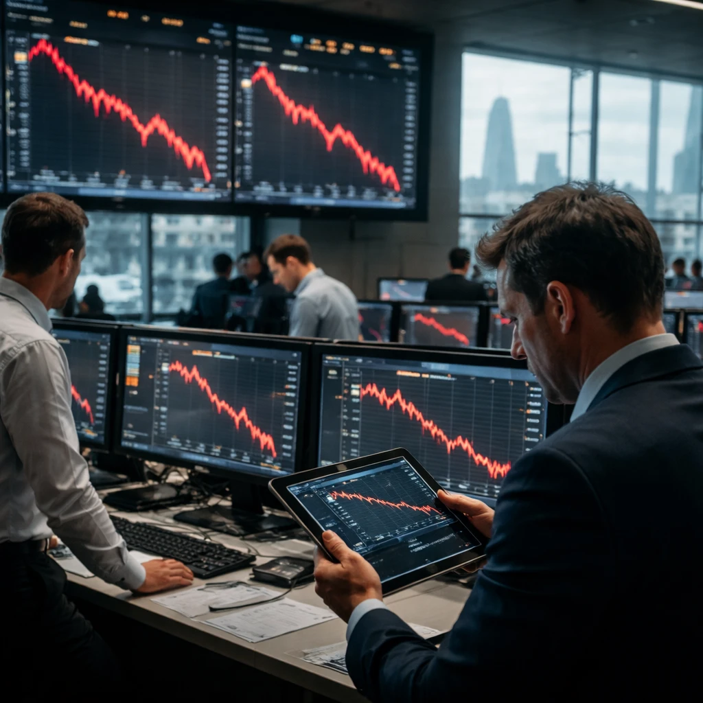 UK equities slide as geopolitical tensions pressure markets and pound weakens