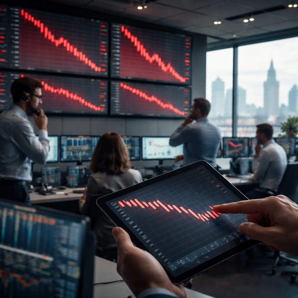 Warsaw shares fall as materials, energy and tech drag WIG30 down 1.44%