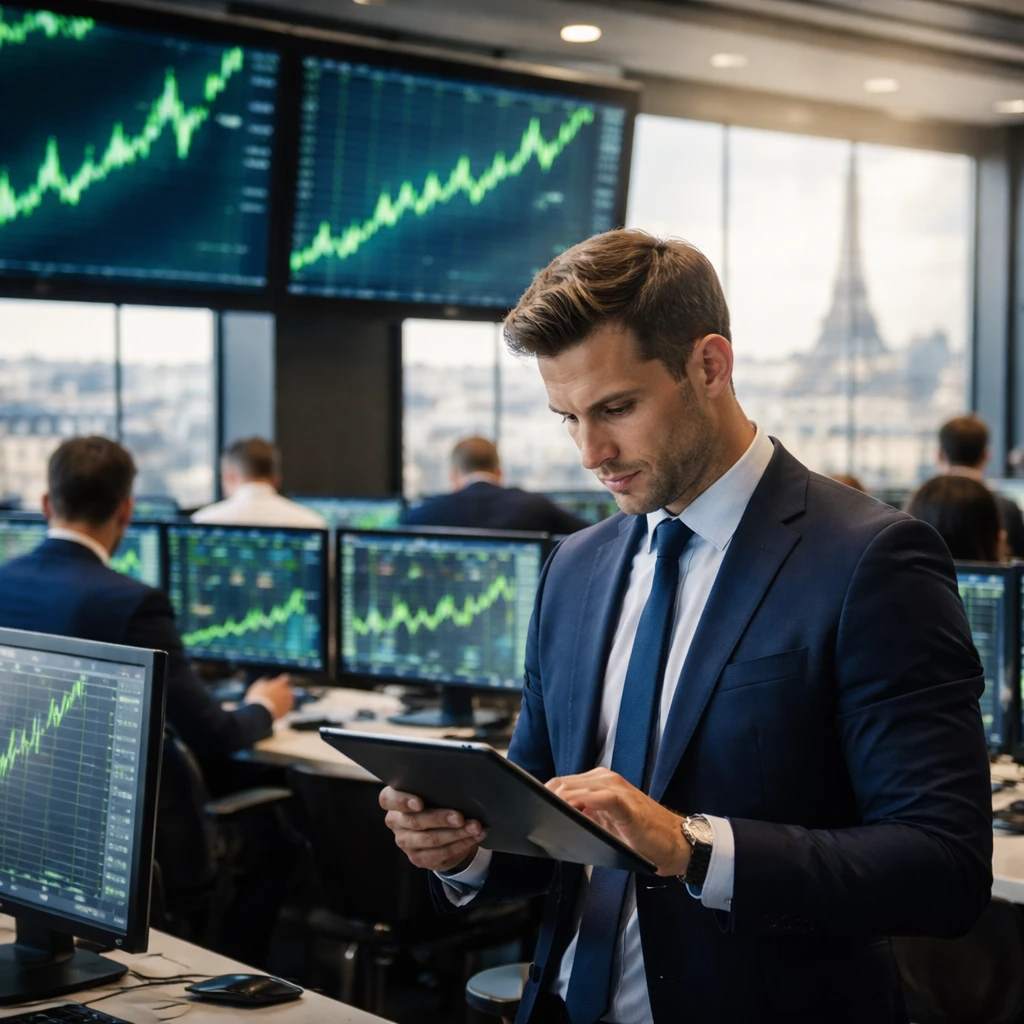 Paris Stocks End Higher as Tech, Consumer Services and Industrials Lead Gains