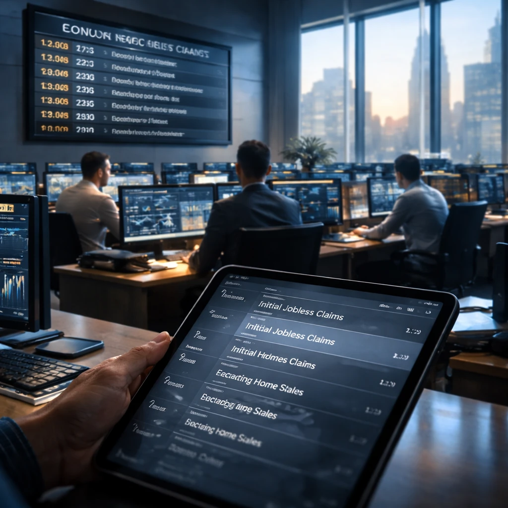 Jobless Claims and Existing Home Sales Take Center Stage on Thursday's Economic Calendar