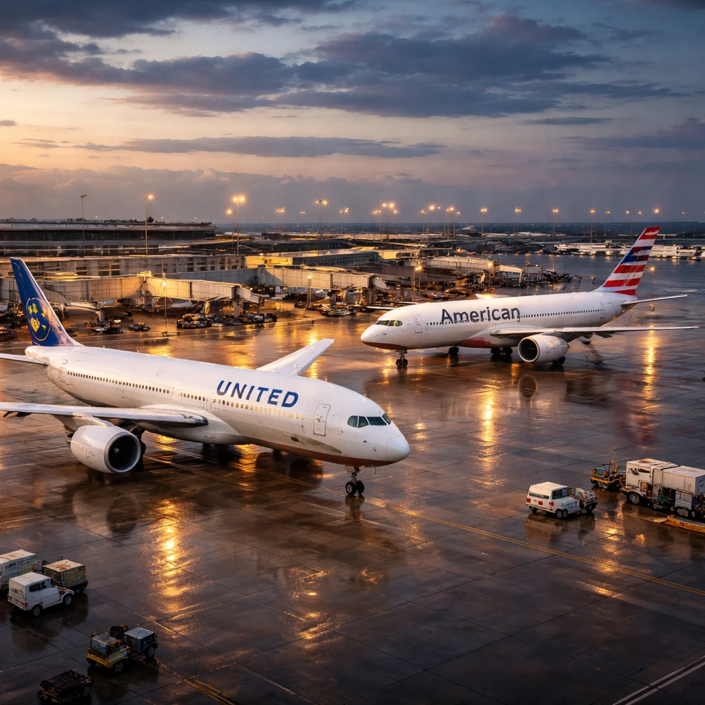 United CEO Raises Prospect of Merger With American Airlines