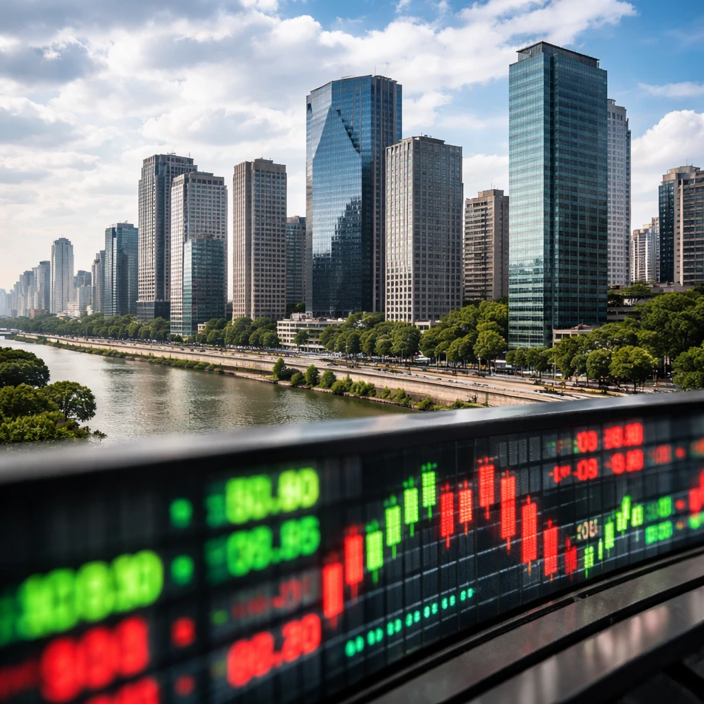 Bovespa Falls 1.45% as Real Estate, Utilities and Financials Lead Declines