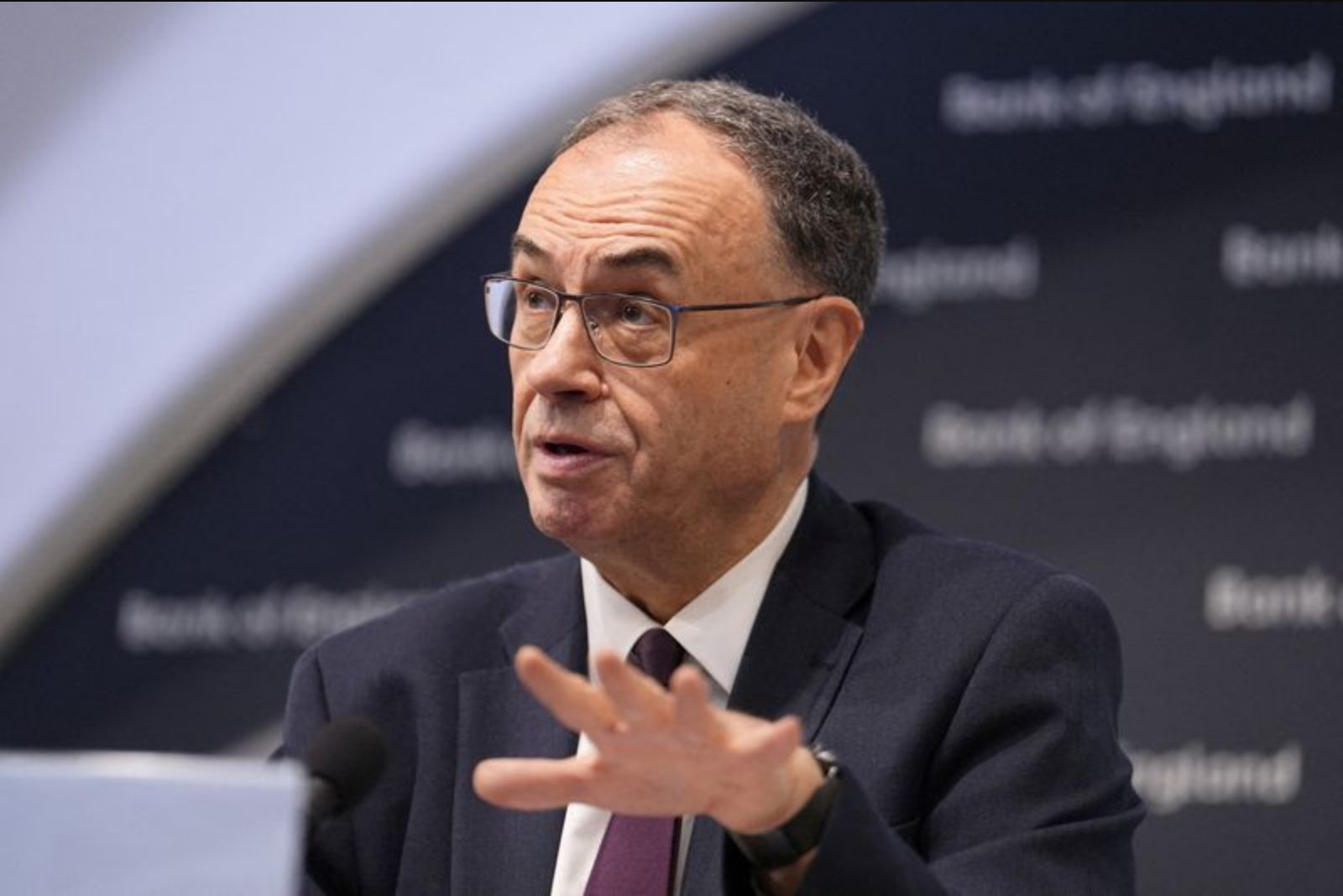 BoE’s Bailey Warns of Urgent Need to Harden Market-Based Finance Against Shocks