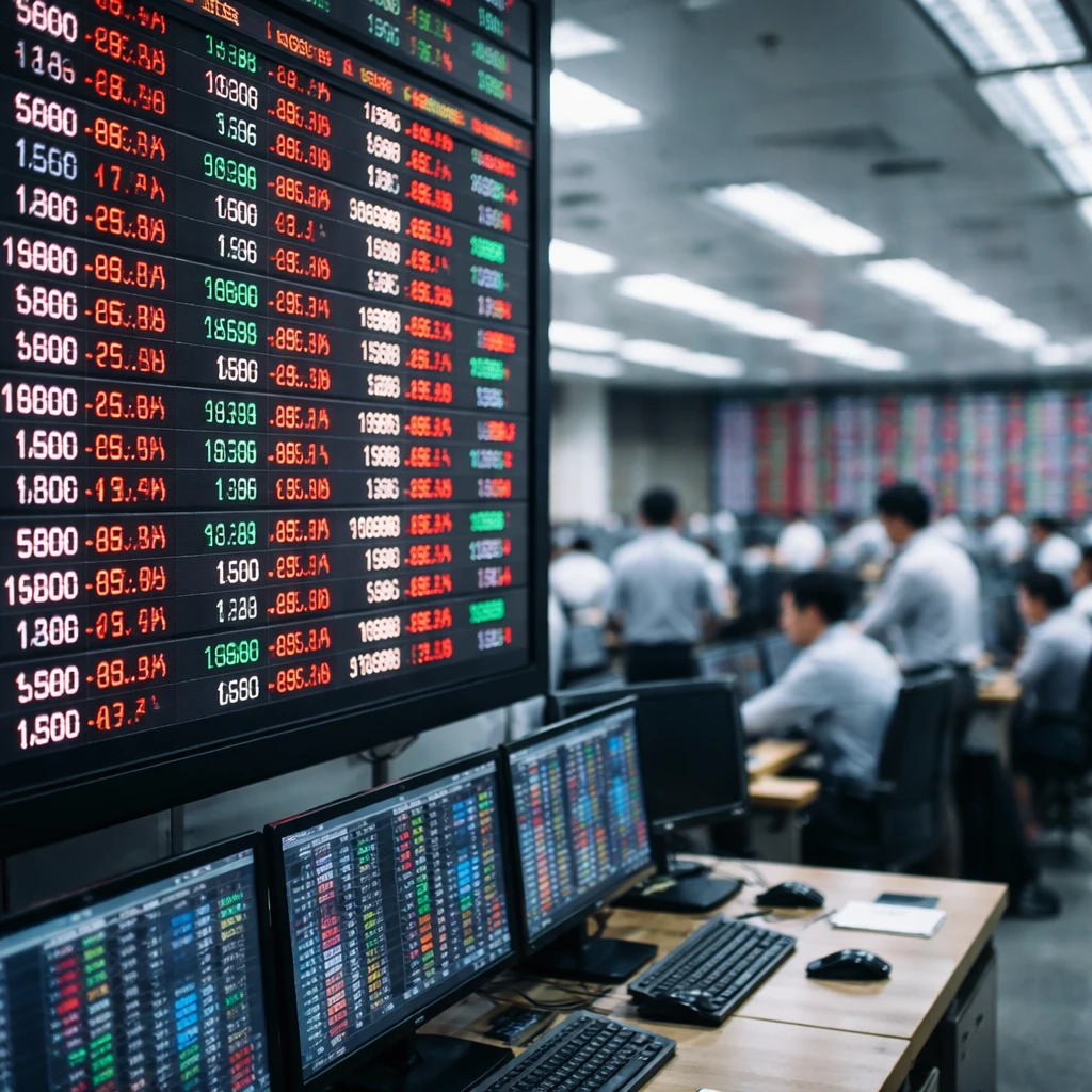 Taiwan market closes lower as key sectors slide; benchmark down 0.43%