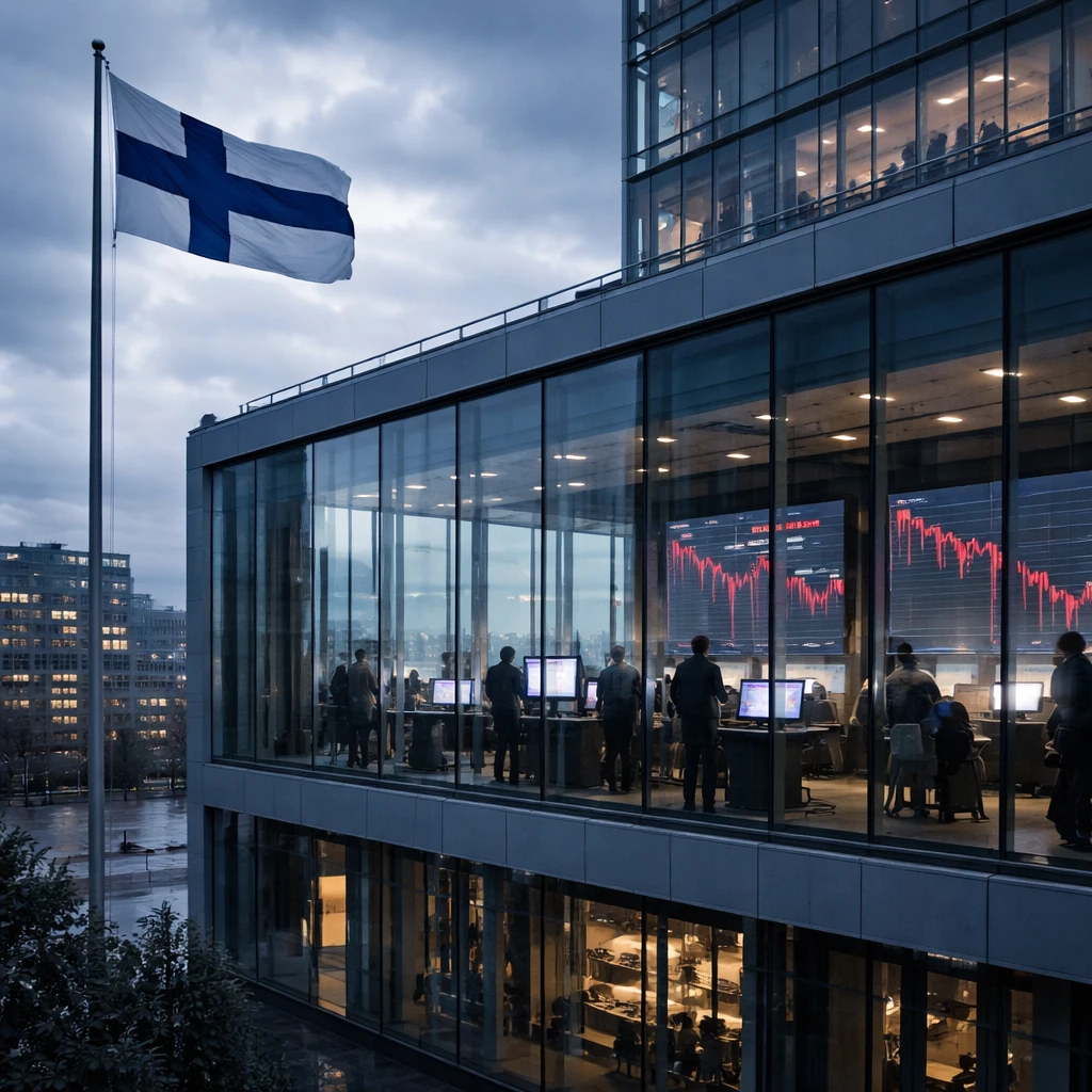 Helsinki Stocks Slip; OMX Helsinki 25 Hits One-Month Low as Energy, Utilities and Materials Weaken