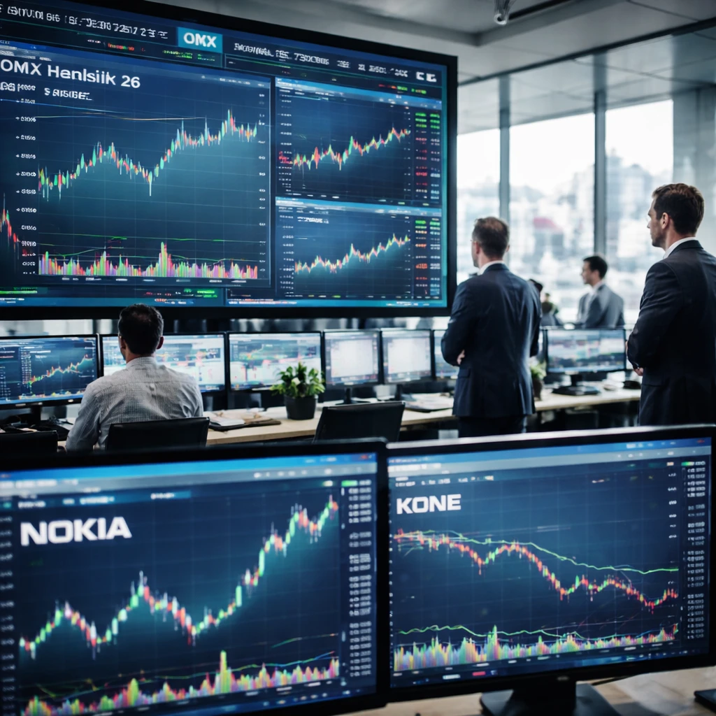Helsinki market edges lower as Industrials, Financials and Materials weigh - OMX Helsinki 25 down 0.02%