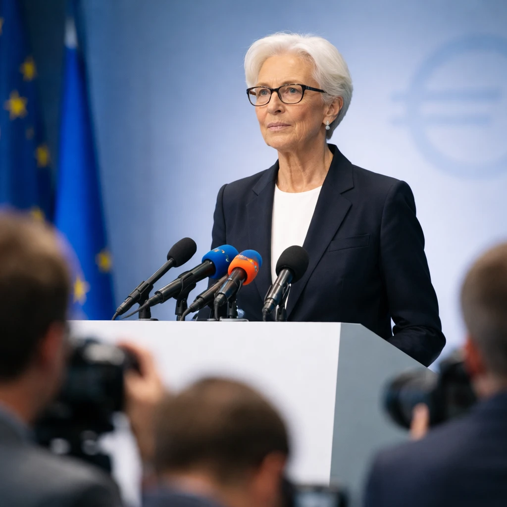 Lagarde Says She Intends to Serve Full ECB Term as Speculation Over Early Exit Persists