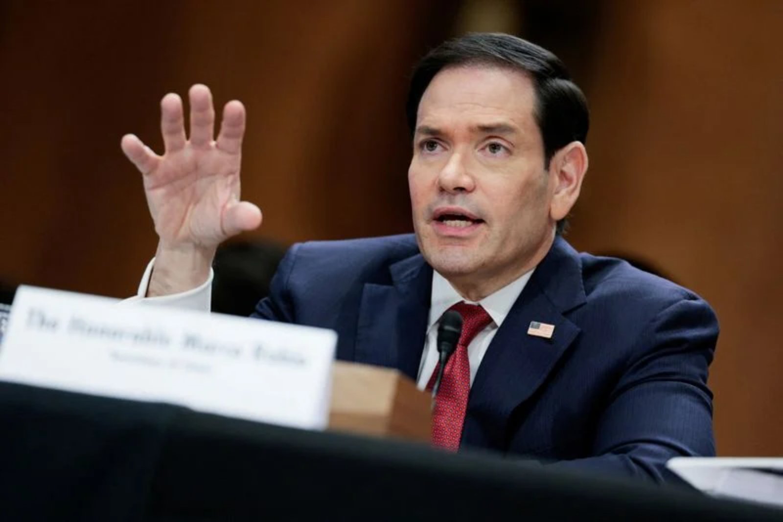 U.S. Policy on Taiwan Unchanged, Rubio Tells Senate Panel