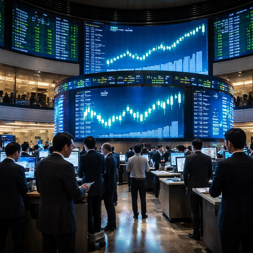 Tokyo Stocks Finish Higher; Nikkei 225 Advances 0.63% as Real Estate, Banking and Textile Lead