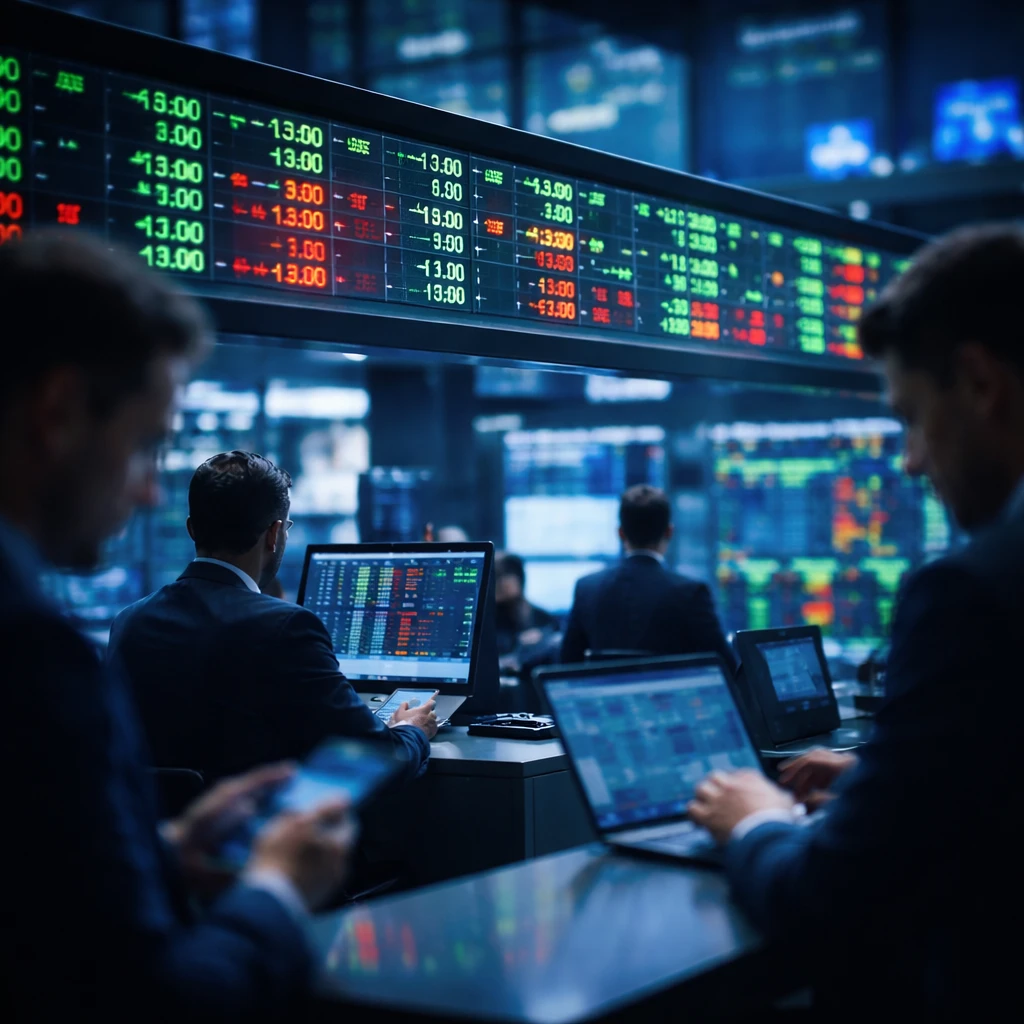 Tech names lead gains as select software and industrial stocks fluctuate
