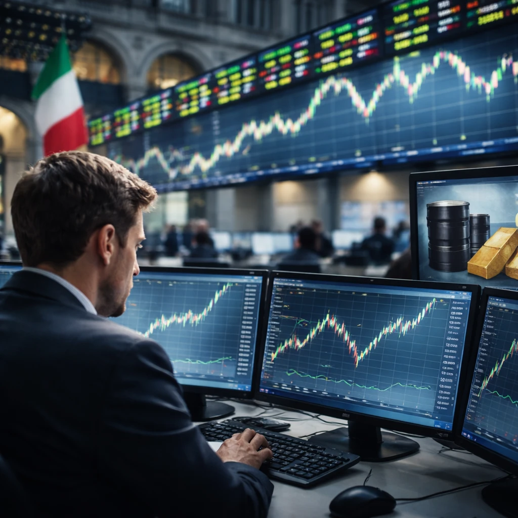 Milan Stocks Close Higher as Financials, Tech and Industrials Lead Gains
